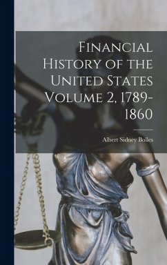 Cover Financial History of the United States Volume 2, 1789-1860