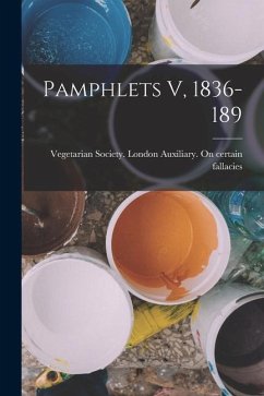 Cover Pamphlets V, 1836-189