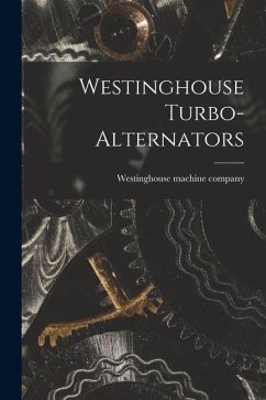 Cover Westinghouse Turbo-alternators