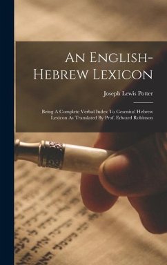 An English-hebrew Lexicon - Potter, Joseph Lewis