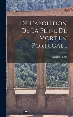 Cover De L'abolition De La Peine De Mort En Portugal...