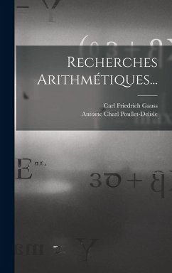 Cover Recherches Arithmétiques...