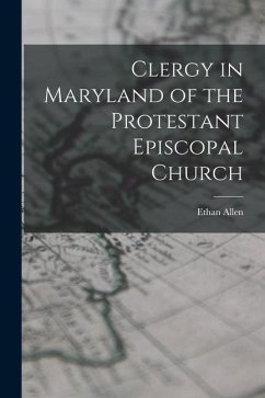 Clergy in Maryland of the Protestant Episcopal Church - Allen, Ethan