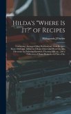 Hilda's "where is it?" of Recipes