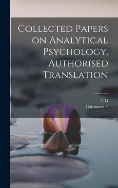Cover Collected Papers on Analytical Psychology. Authorised Translation