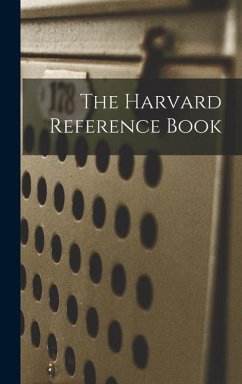 The Harvard Reference Book - Anonymous