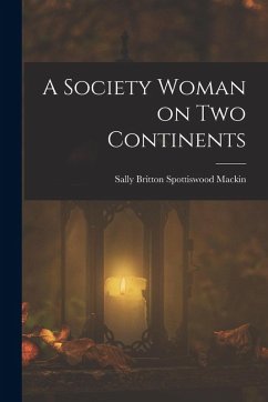 Cover A Society Woman on Two Continents