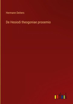 De Hesiodi theogoniae prooemio