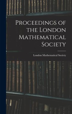 Cover Proceedings of the London Mathematical Society