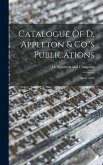 Catalogue Of D. Appleton & Co.'s Publications