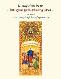 The Illustrated Liturgical Year Calendar Coloring Book - Harrison, Michaela