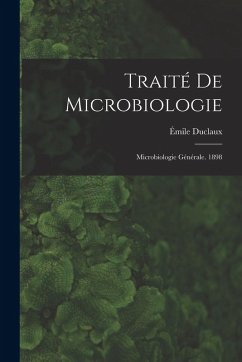 Cover Traité De Microbiologie