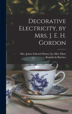 Cover Decorative Electricity, by Mrs. J. E. H. Gordon