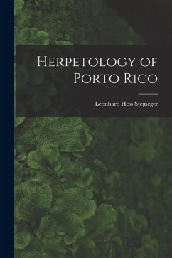 Cover Herpetology of Porto Rico