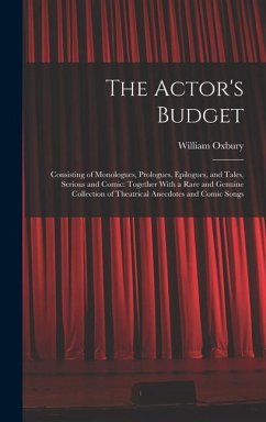 The Actor's Budget - Oxbury, William