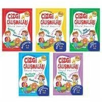 4-5 Yas Cizgi Calismalari Seti 5 Kitap Takim - Kolektif