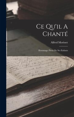 Cover Ce Qu'il A Chanté: Hommage Pieux De Ses Enfants