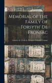 Memorial of the Family of Forsyth' de Fronsac