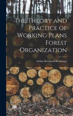 The Theory and Practice of Working Plans Forest Organization - Recknagel, Arthur Bernhard