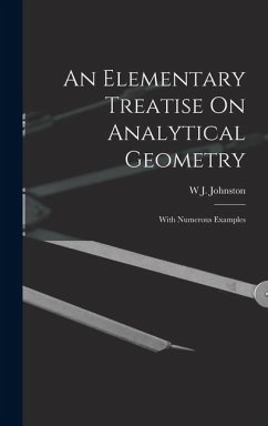 Cover An Elementary Treatise On Analytical Geometry