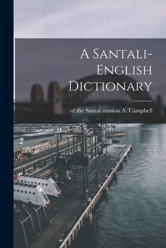 Cover A Santali-English Dictionary
