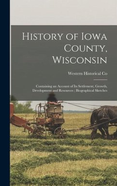 History of Iowa County, Wisconsin - Co, Western Historical