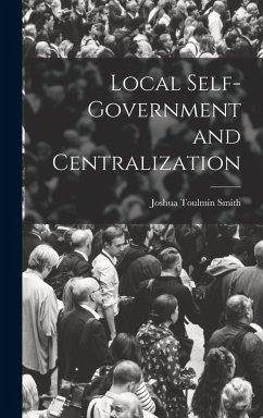 Cover Local Self-Government and Centralization