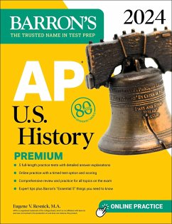 AP U.S. History Premium, 2024: Comprehensive Review with 5 Practice Tests + an Online Timed Test Option - Resnick, Eugene V.