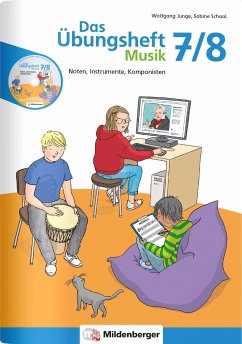 Das Übungsheft Musik 7/8 - Junge, Wolfgang;Schaal, Sabine