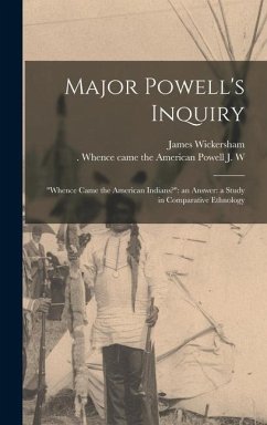 Major Powell's Inquiry: 