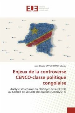 Enjeux de la controverse CENCO-classe politique congolaise - UNYUTHOWUN Ubegiu, Jean-Claude