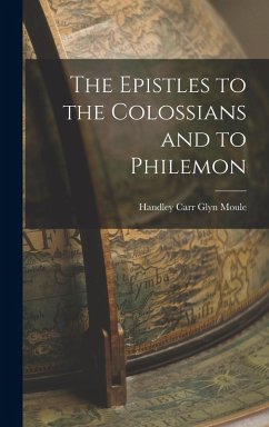 Cover The Epistles to the Colossians and to Philemon