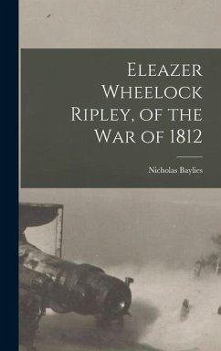 Cover Eleazer Wheelock Ripley, of the War of 1812
