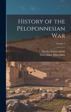 Cover History of the Peloponnesian war; Volume 2