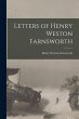 Letters of Henry Weston Farnsworth - Bild 1