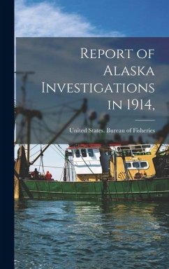 Cover Report of Alaska Investigations in 1914,