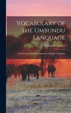 Cover Vocabulary of the Umbundu Language
