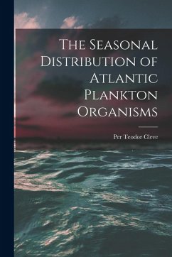 Cover The Seasonal Distribution of Atlantic Plankton Organisms