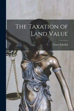 Cover The Taxation of Land Value