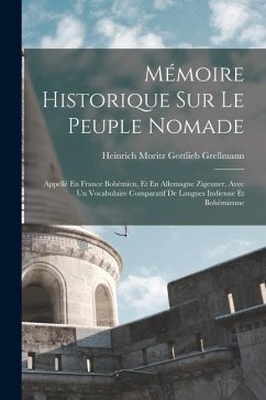 Cover Mémoire Historique Sur Le Peuple Nomade
