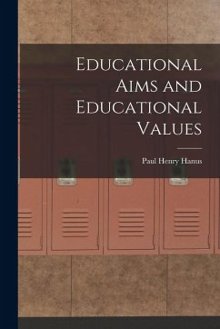 Cover Educational Aims and Educational Values