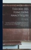 Theorie des fonctions analytiques: Contenant les principes du calcul differentiel, degages de toute consideration d'infiniment petits ou d'evanouissan