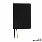 Lsb Inside Column Reference, Paste-Down, Black Faux Leather, Indexed