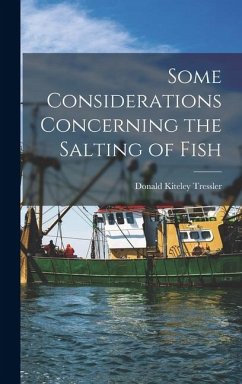 Cover Some Considerations Concerning the Salting of Fish