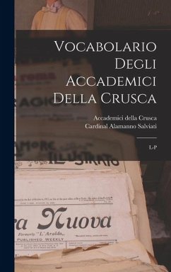 Cover Vocabolario Degli Accademici Della Crusca