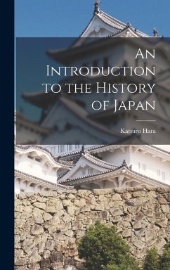 Cover An Introduction to the History of Japan