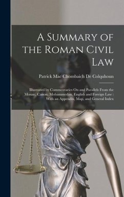 Cover A Summary of the Roman Civil Law