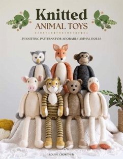 Knitted Animal Toys - Crowther, Louise (Author)