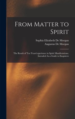 Cover From Matter to Spirit