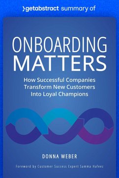 Summary of Onboarding Matters by Donna Weber (eBook, ePUB) - getAbstract AG